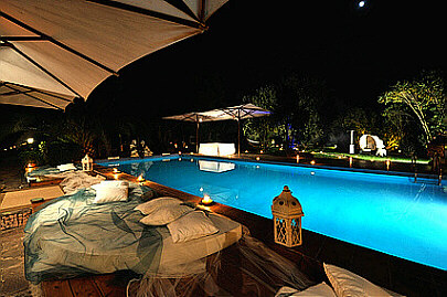 Rome villas with pool for cocktail parties wedding