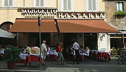 Rome Jewish ghetto Gigetto restaurant